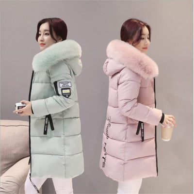 Parka coat women winter coat long cotton casual cotton hooded coat women thick warm winter coat women coat coat 2019 new