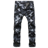 Stretch Waterproof Pants Men Casual Winter Thick Warm Fleece Shark Skin Trousers Male Windbreaker Sweatpants Mens Tactical Pants
