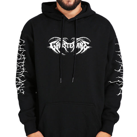Ghostemane Hoodies Mercury Retrograde Image Printed Sweatshirt Black Long Sleeve Velvet Warm Soft Hooded