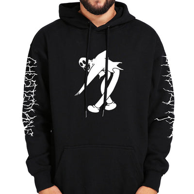 Ghostemane Hoodies Mercury Retrograde Image Printed Sweatshirt Black Long Sleeve Velvet Warm Soft Hooded