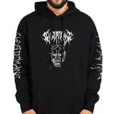 Ghostemane Hoodies Mercury Retrograde Image Printed Sweatshirt Black Long Sleeve Velvet Warm Soft Hooded