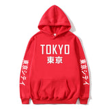 2020 New  Japan Harajuku Hoodies Tokyo City Printing Pullover Sweatshirt Casual Hip Hop Streetwear off white  Male Tops 3XL