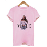 CZCCWD Camisetas Verano Mujer 2019 Thin Section T Shirt Vogue Letter Harajuku Female T-shirt Leisure Fashion Aesthetic Tshirt