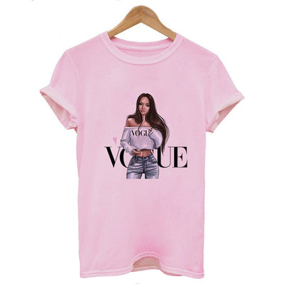 CZCCWD Camisetas Verano Mujer 2019 Thin Section T Shirt Vogue Letter Harajuku Female T-shirt Leisure Fashion Aesthetic Tshirt