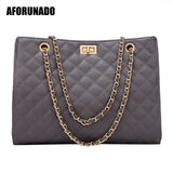 Luxury Handbags Women Bags Designer Leather Chain Large Shoulder Bags Tote Hand Bag Fashion Crossbody Bags For Women 2019 White