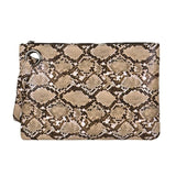 Snake Print Wristlet Clutch Women Daily Makeup Bags Purse Soft PU Leather Money Phone Pouch Casual Wallet 2019 Hot Selling