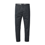 Simwood Brand Spring Winter New Fashion 2020 Slim Straight Men Casual Pants 100% Pure Cotton Man Trousers Plus Size  KX6033