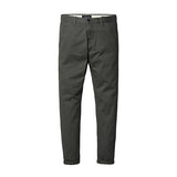 Simwood Brand Spring Winter New Fashion 2020 Slim Straight Men Casual Pants 100% Pure Cotton Man Trousers Plus Size  KX6033