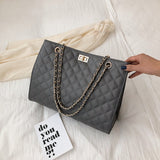 Luxury Handbags Women Bags Designer Leather Chain Large Shoulder Bags Tote Hand Bag Fashion Crossbody Bags For Women 2019 White
