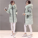 Parka coat women winter coat long cotton casual cotton hooded coat women thick warm winter coat women coat coat 2019 new
