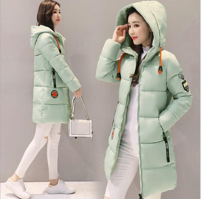 Parka coat women winter coat long cotton casual cotton hooded coat women thick warm winter coat women coat coat 2019 new