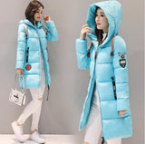 Parka coat women winter coat long cotton casual cotton hooded coat women thick warm winter coat women coat coat 2019 new