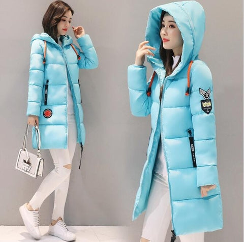 Parka coat women winter coat long cotton casual cotton hooded coat women thick warm winter coat women coat coat 2019 new