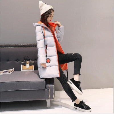 Parka coat women winter coat long cotton casual cotton hooded coat women thick warm winter coat women coat coat 2019 new