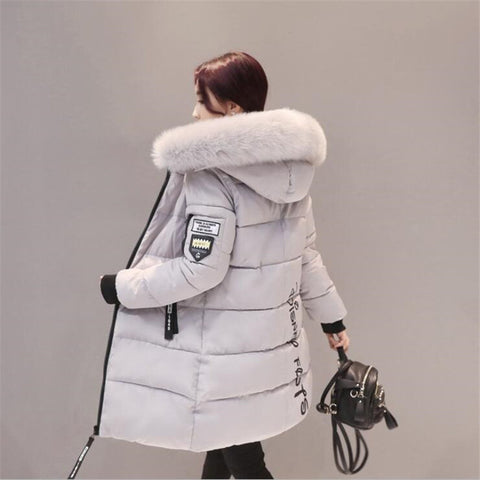Parka coat women winter coat long cotton casual cotton hooded coat women thick warm winter coat women coat coat 2019 new