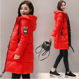 Parka coat women winter coat long cotton casual cotton hooded coat women thick warm winter coat women coat coat 2019 new