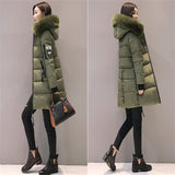 Parka coat women winter coat long cotton casual cotton hooded coat women thick warm winter coat women coat coat 2019 new