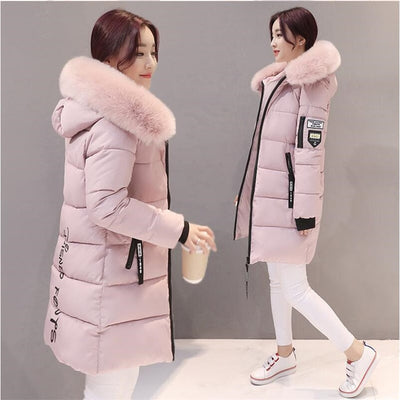 Parka coat women winter coat long cotton casual cotton hooded coat women thick warm winter coat women coat coat 2019 new