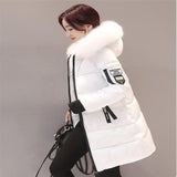 Parka coat women winter coat long cotton casual cotton hooded coat women thick warm winter coat women coat coat 2019 new
