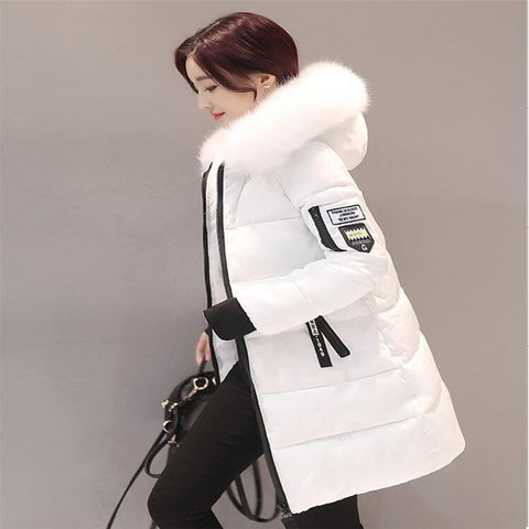 Parka coat women winter coat long cotton casual cotton hooded coat women thick warm winter coat women coat coat 2019 new
