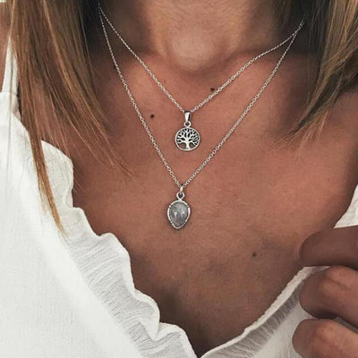 Gold Color Star Pendant Necklace Choker Chain necklaces for women Kolye Bijoux Collares Mujer gargantilha Collier Femme