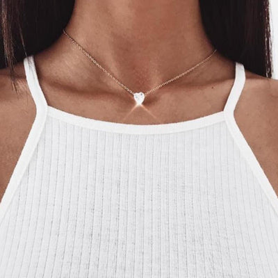 Gold Color Star Pendant Necklace Choker Chain necklaces for women Kolye Bijoux Collares Mujer gargantilha Collier Femme