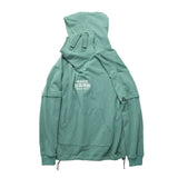 UNSETTLE Fish Mouth Japanese Harajuku Embroidery Tactics Streetwear Hoodies Hip Hop men pullover hoodie Casual Sweatshirts Tops