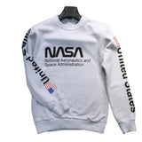 Nasa Crew Neckline Fit Cut Men 'S Sweatshirts Sweat