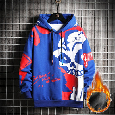 SingleRoad Men's Hoodies Men Winter Fleece Harajuku Japanese Streetwear Hip Hop Yellow Hoodie Men Sweatshirts Sweatshirt Male