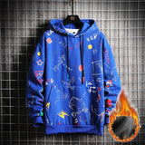SingleRoad Men's Hoodies Men Winter Fleece Harajuku Japanese Streetwear Hip Hop Yellow Hoodie Men Sweatshirts Sweatshirt Male