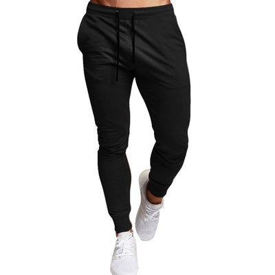 Mens Joggers zipper Casual Pants Fitness Sportswear Tracksuit Bottoms Skinny Sweatpants Trousers Black Gyms Jogger Track Pants
