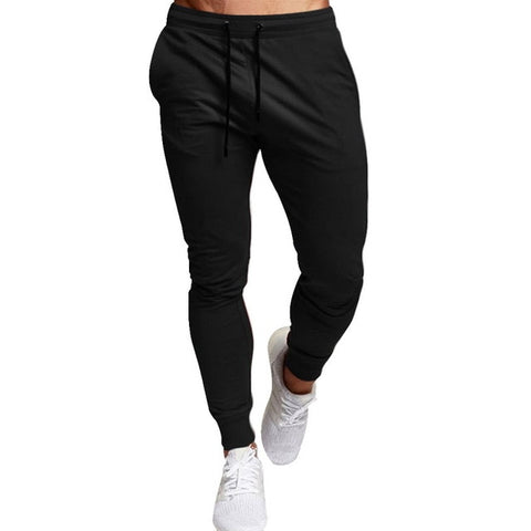 Mens Joggers zipper Casual Pants Fitness Sportswear Tracksuit Bottoms Skinny Sweatpants Trousers Black Gyms Jogger Track Pants