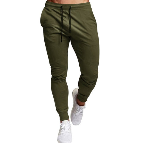 Mens Joggers zipper Casual Pants Fitness Sportswear Tracksuit Bottoms Skinny Sweatpants Trousers Black Gyms Jogger Track Pants