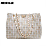 Luxury Handbags Women Bags Designer Canvas Knitting Shoulder Bags Fashion Ladies Channels HandBags Crossbody Bags For Women 2019