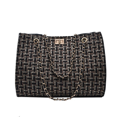Luxury Handbags Women Bags Designer Canvas Knitting Shoulder Bags Fashion Ladies Channels HandBags Crossbody Bags For Women 2019