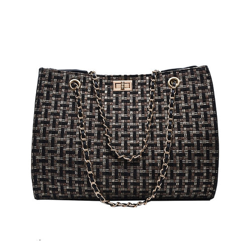 Luxury Handbags Women Bags Designer Canvas Knitting Shoulder Bags Fashion Ladies Channels HandBags Crossbody Bags For Women 2019