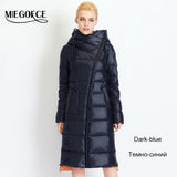MIEGOFCE 2019 Fashionable Coat Jacket Women's Hooded Warm Parkas Bio Fluff Parka Coat Hight Quality Female New Winter Collection
