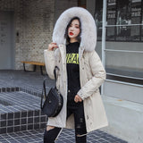 New Women Long Coat Autumn Winter Warm Velvet Thicken Faux Fur Coats Parka Female Solid Big Pocket Jacket Outwear