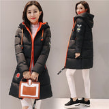 Parka Women Winter Coats Long Cotton Casual Fur Hooded Jackets Women Thick Warm Winter Parkas Female Overcoat Coat 2019 MLD1268