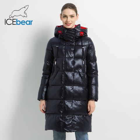 2019 New Winter Women Jacket Fashion Woman Cotton High Quality Female Parkas Hooded Women's Coats Brand Clothing GWD19501