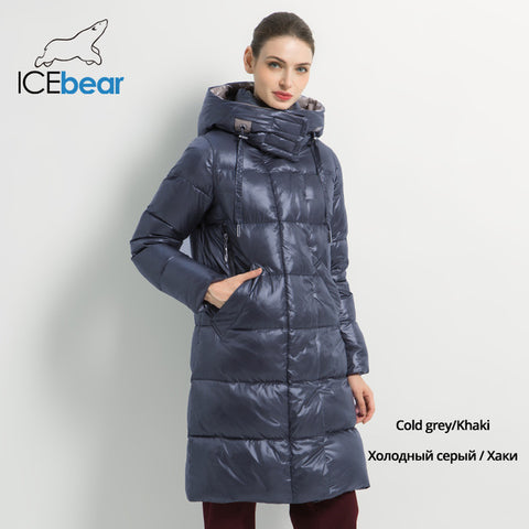 2019 New Winter Women Jacket Fashion Woman Cotton High Quality Female Parkas Hooded Women's Coats Brand Clothing GWD19501