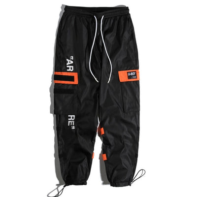 GONTHWID Men's Side Pockets Cargo Harem Pants 2020 Hip Hop Casual Male Tatical Joggers Trousers Fashion Casual Streetwear Pants