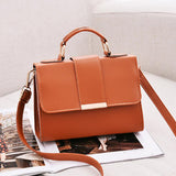 REPRCLA 2020 Summer Fashion Women Bag Leather Handbags PU Shoulder Bag Small Flap Crossbody Bags for Women Messenger Bags