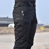 2019 Tactical Pants Military Cargo Pants Men Knee Pad SWAT Army Airsoft Solid color Clothes Hunter Field Combat Trouser Woodland