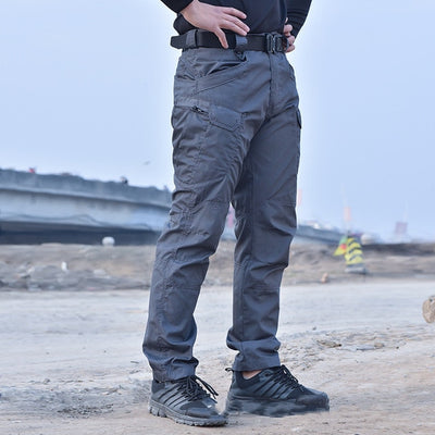 2019 Tactical Pants Military Cargo Pants Men Knee Pad SWAT Army Airsoft Solid color Clothes Hunter Field Combat Trouser Woodland