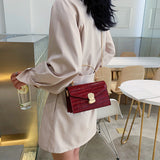 Sacs à bandoulière en cuir PU motif pierre pour femmes 2020 Mini sac à bandoulière avec poignée en métal fourre-tout de voyage dame